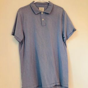J crew men’s polo light blue